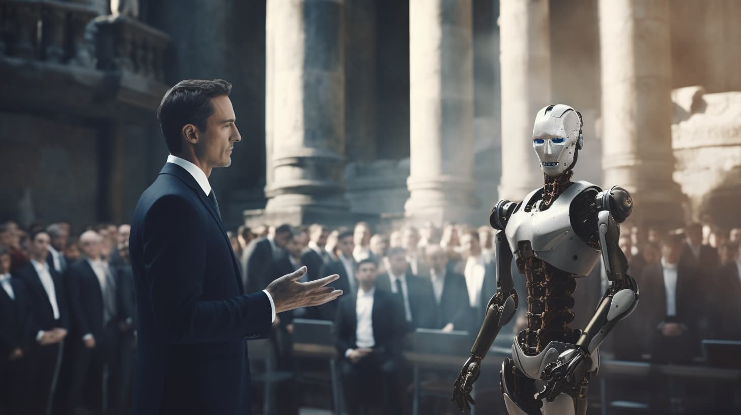 une-conférence-donnée-par-une-intelligence-artificielle