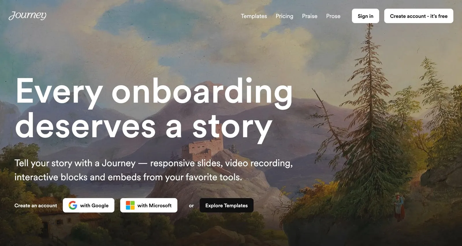 site internet journey