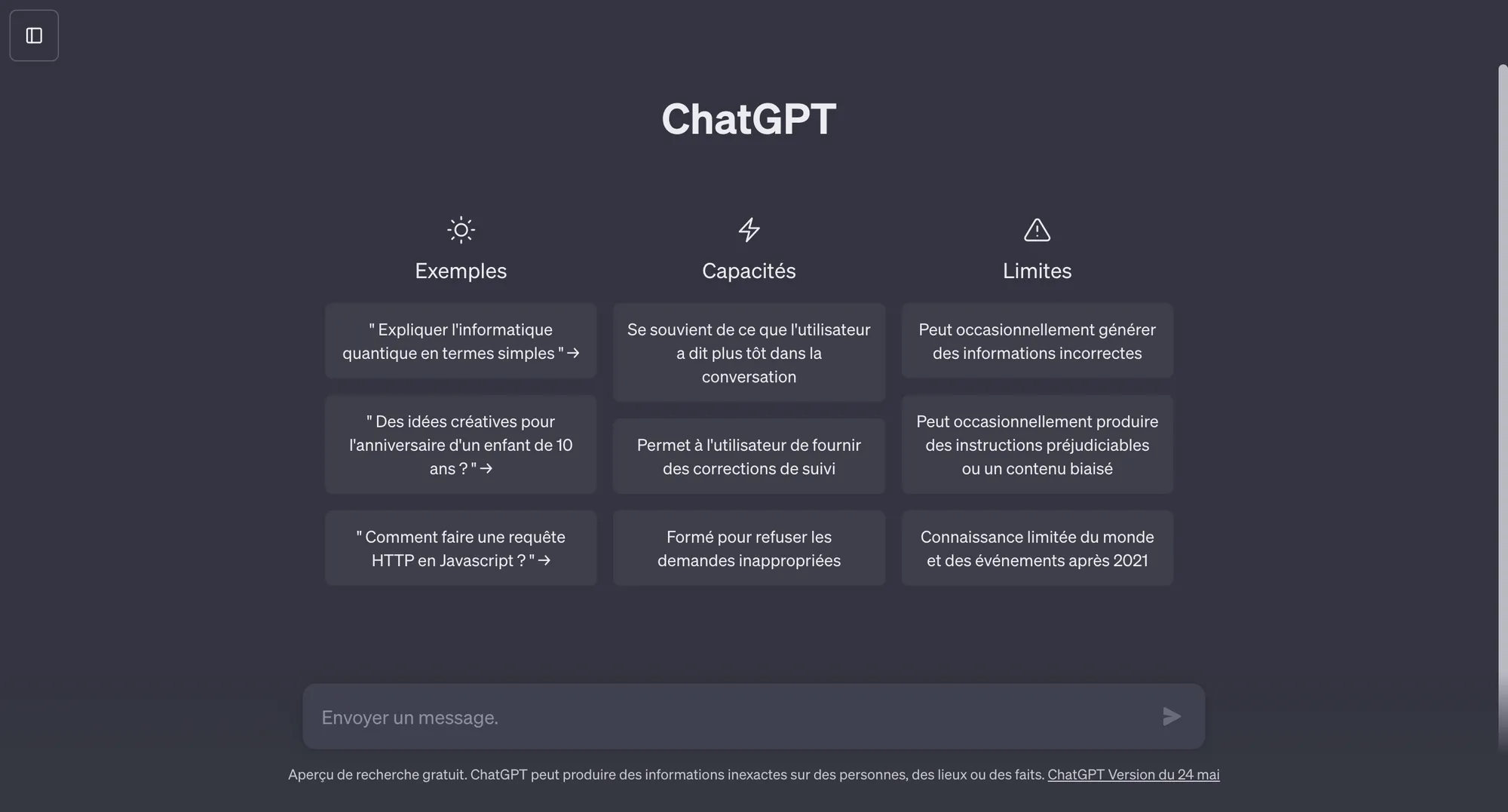 site internet chatgpt