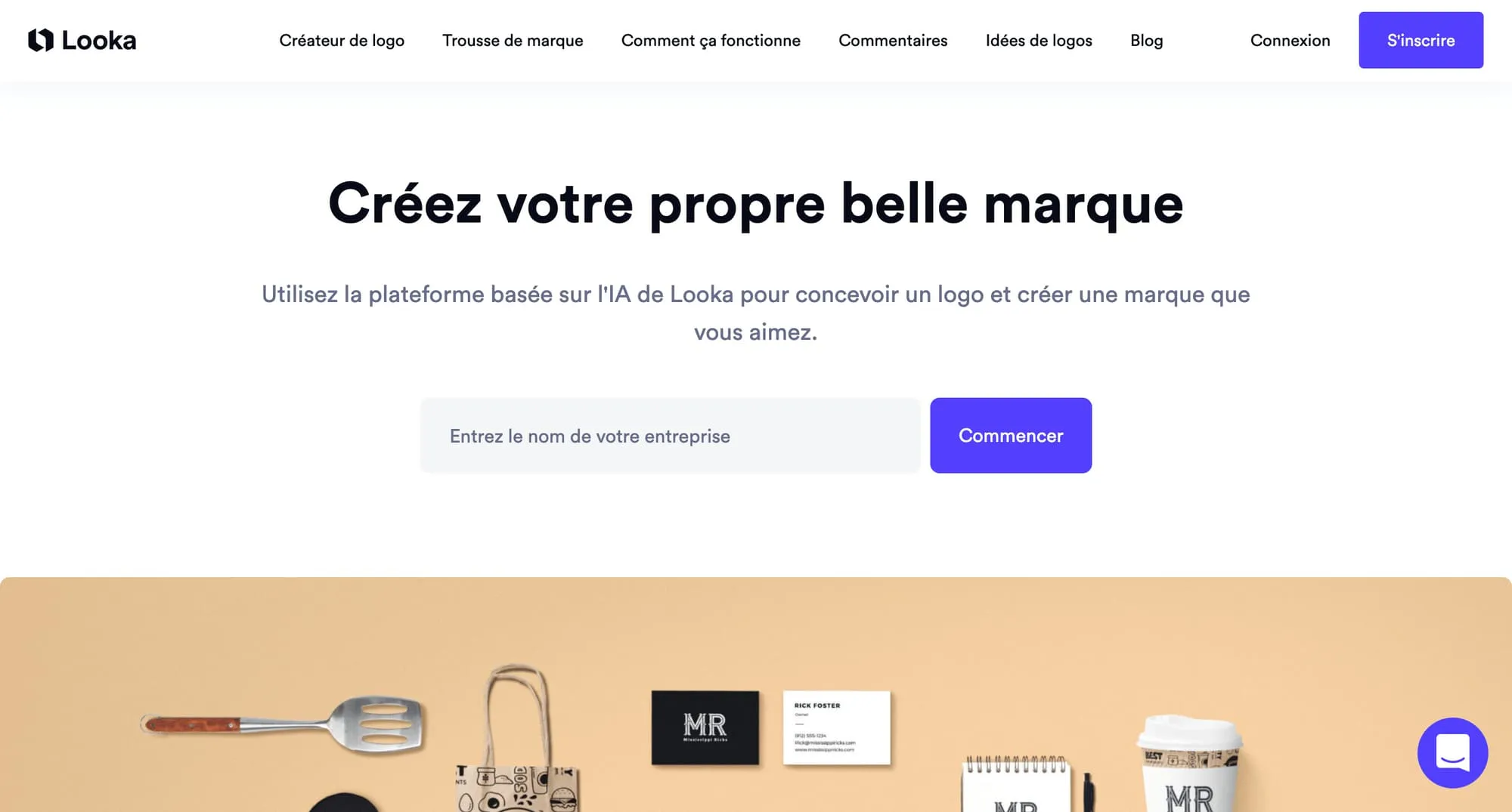 site internet de l'intelligence artificielle Lookas