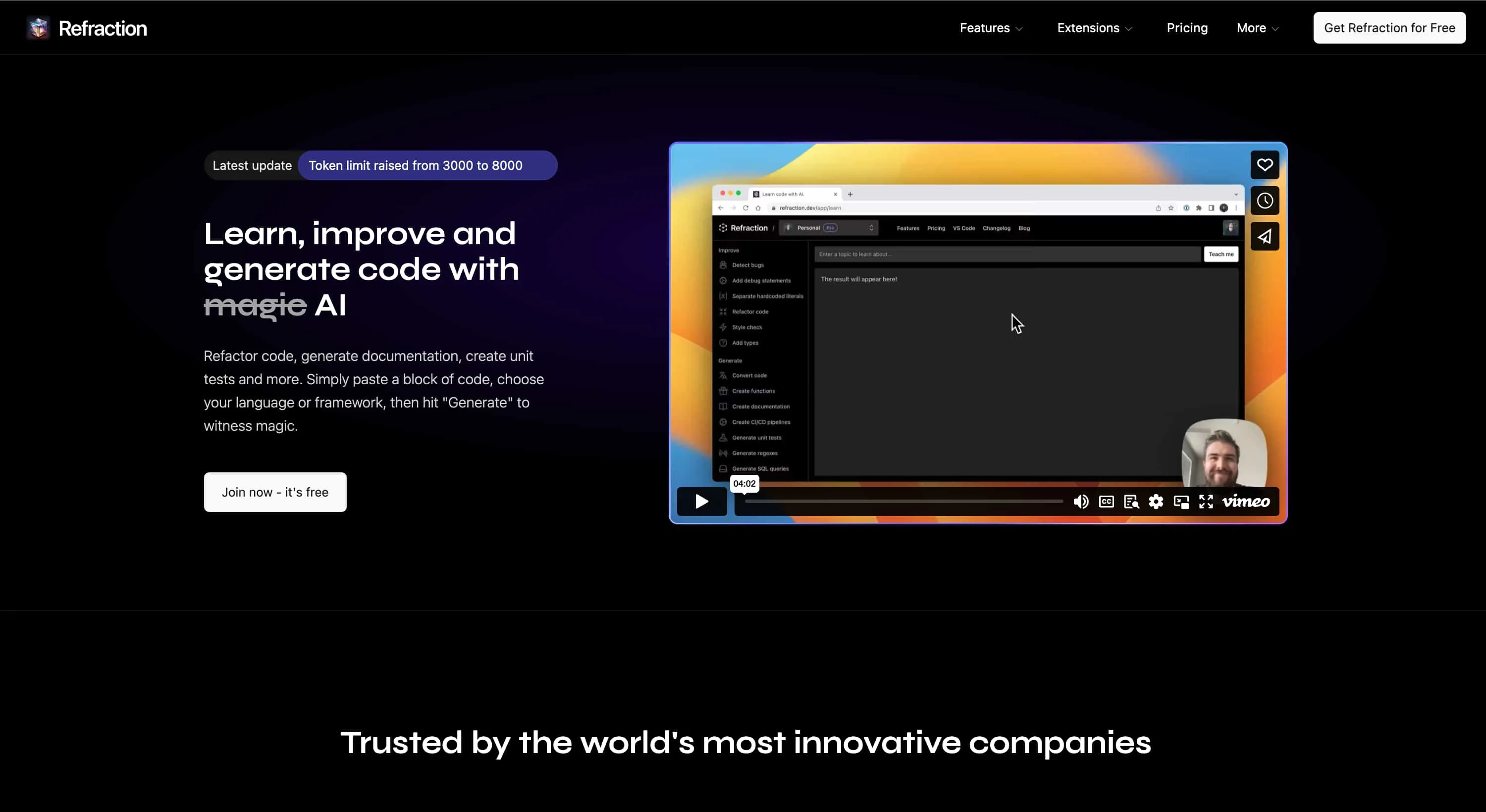 site internet refraction