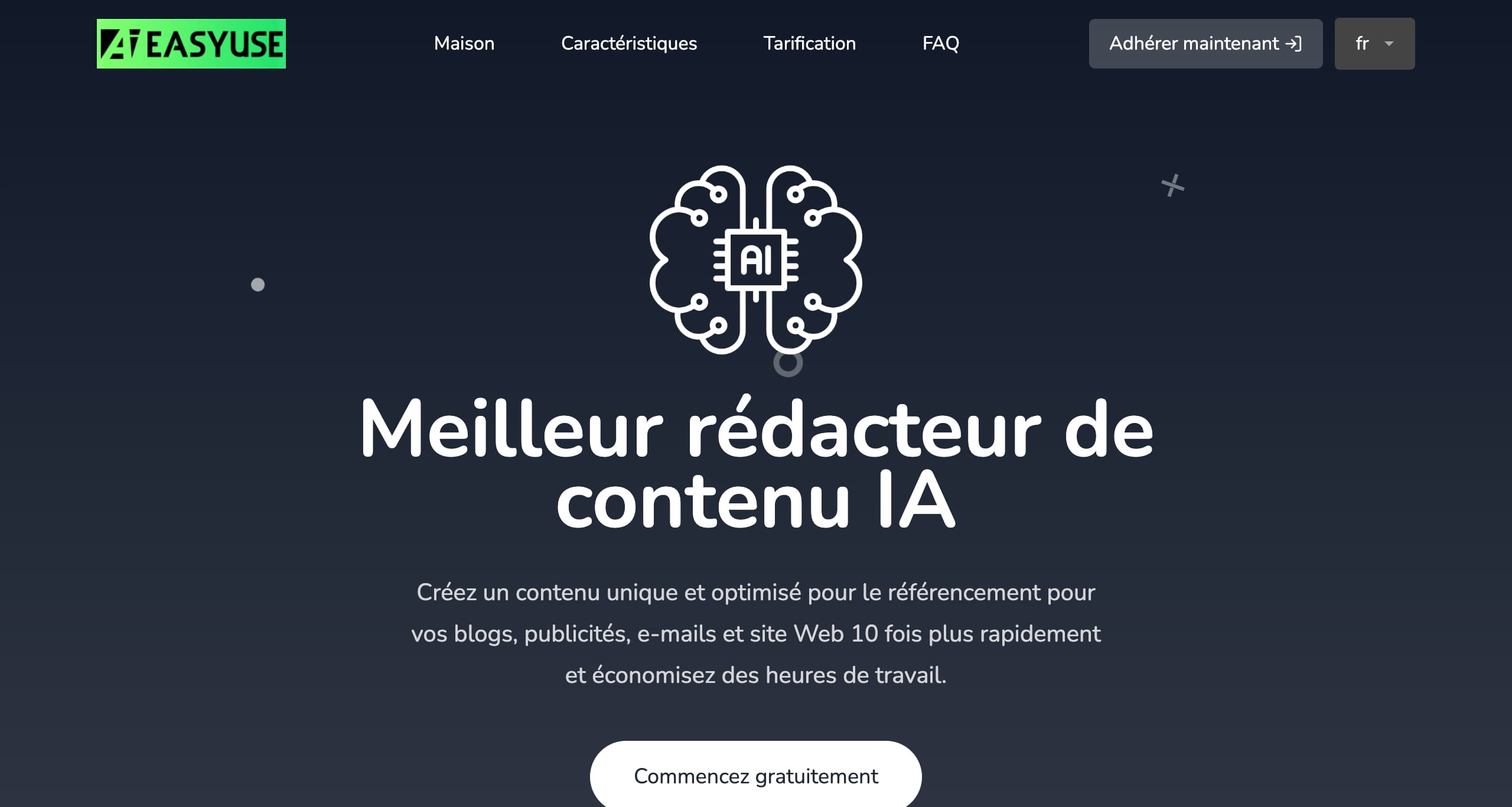 site internet aieasyuse
