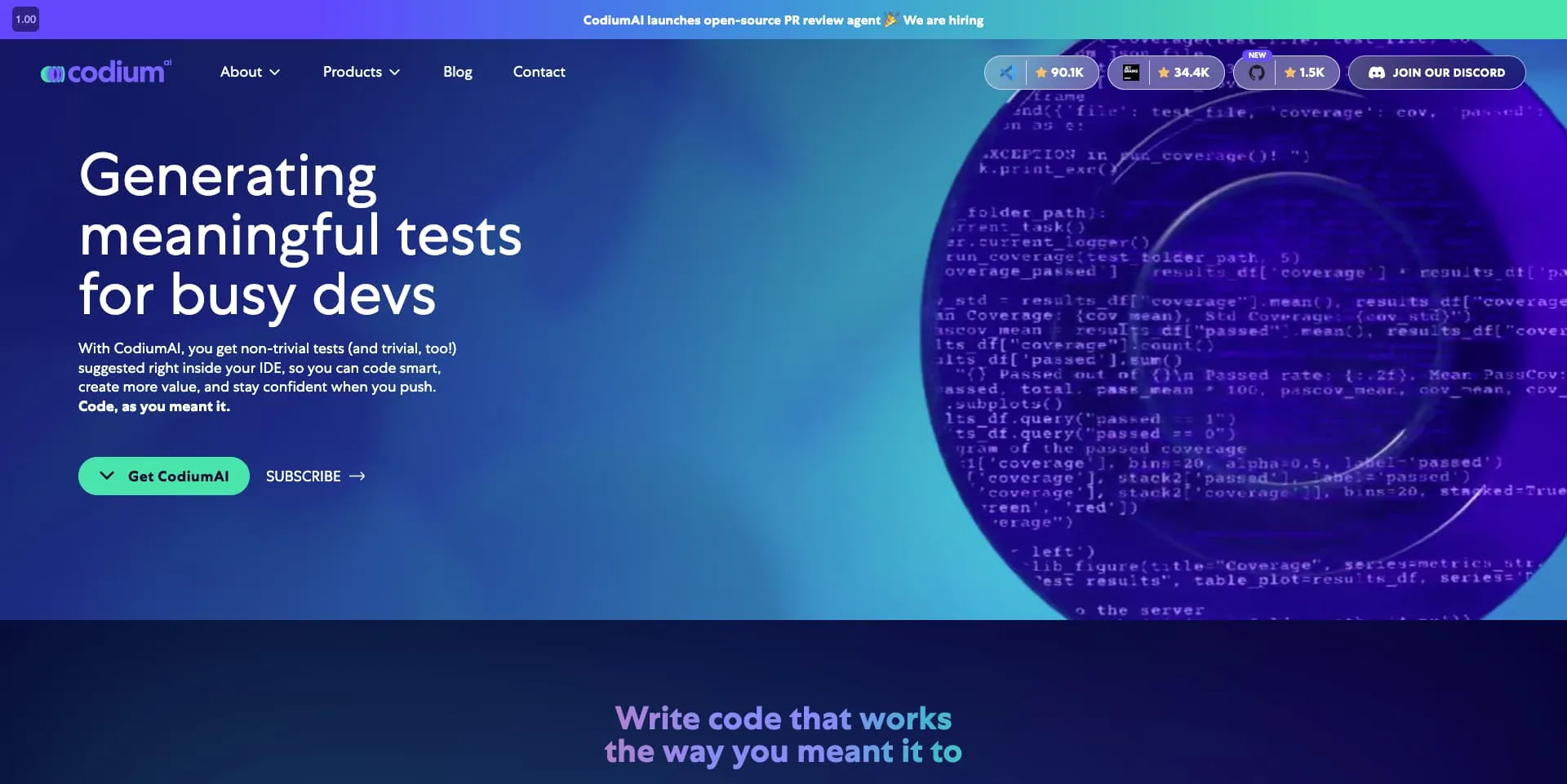 site internet codium