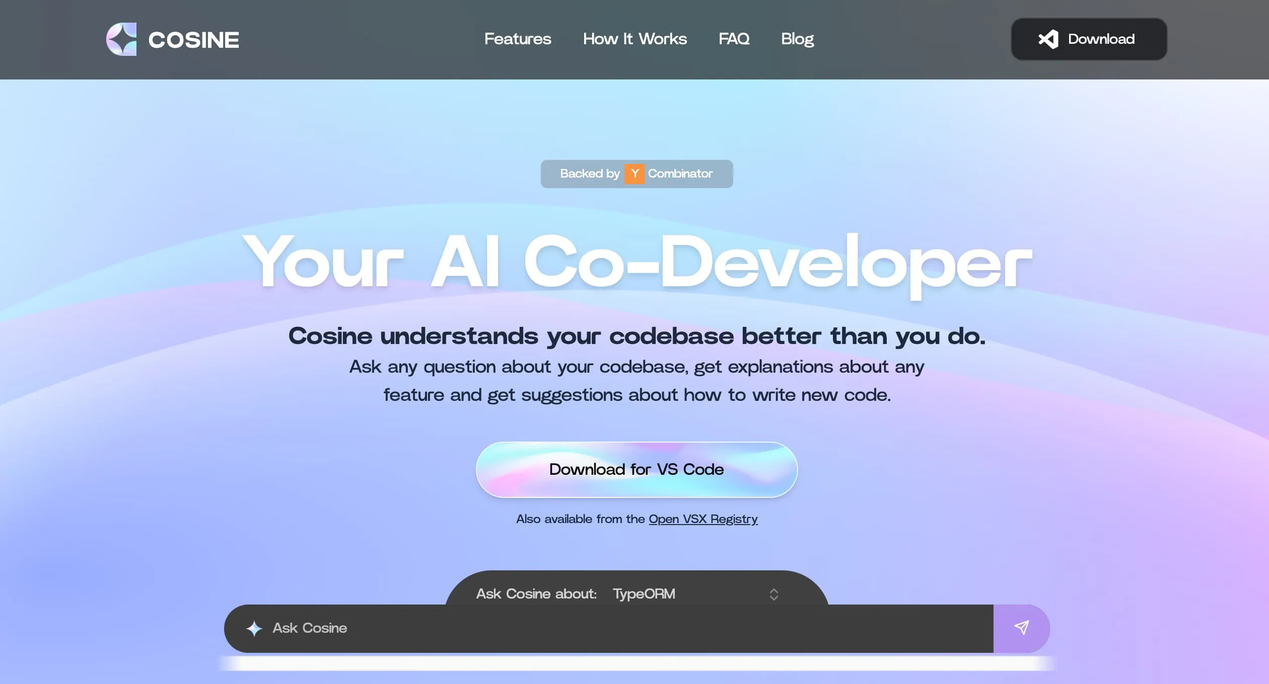 site internet cosine