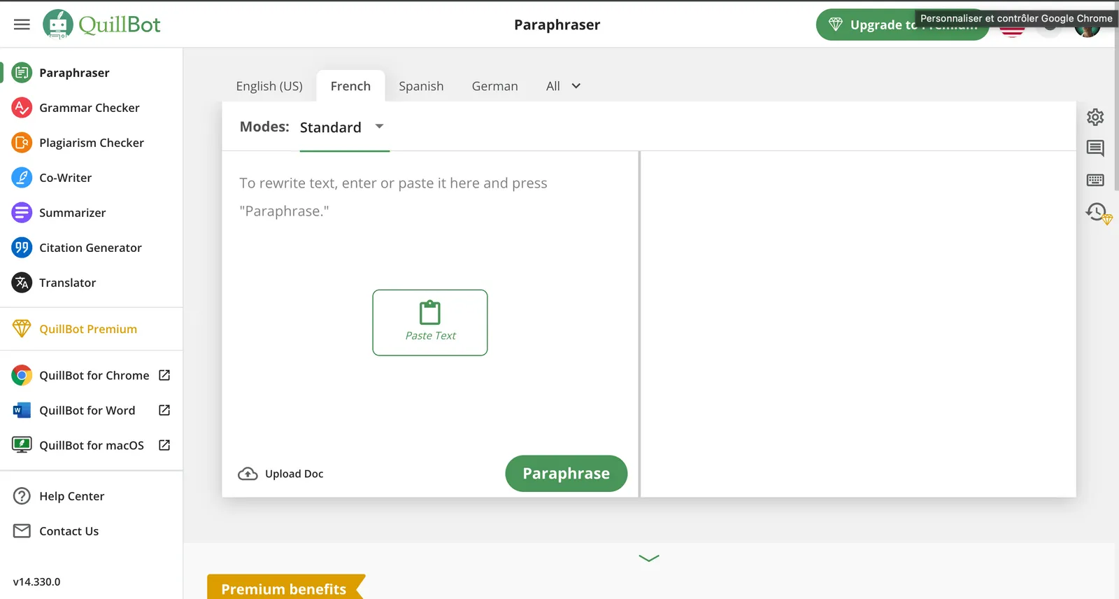 Quillbot site internet