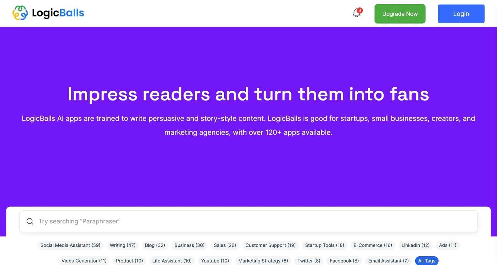 logicballs site internet