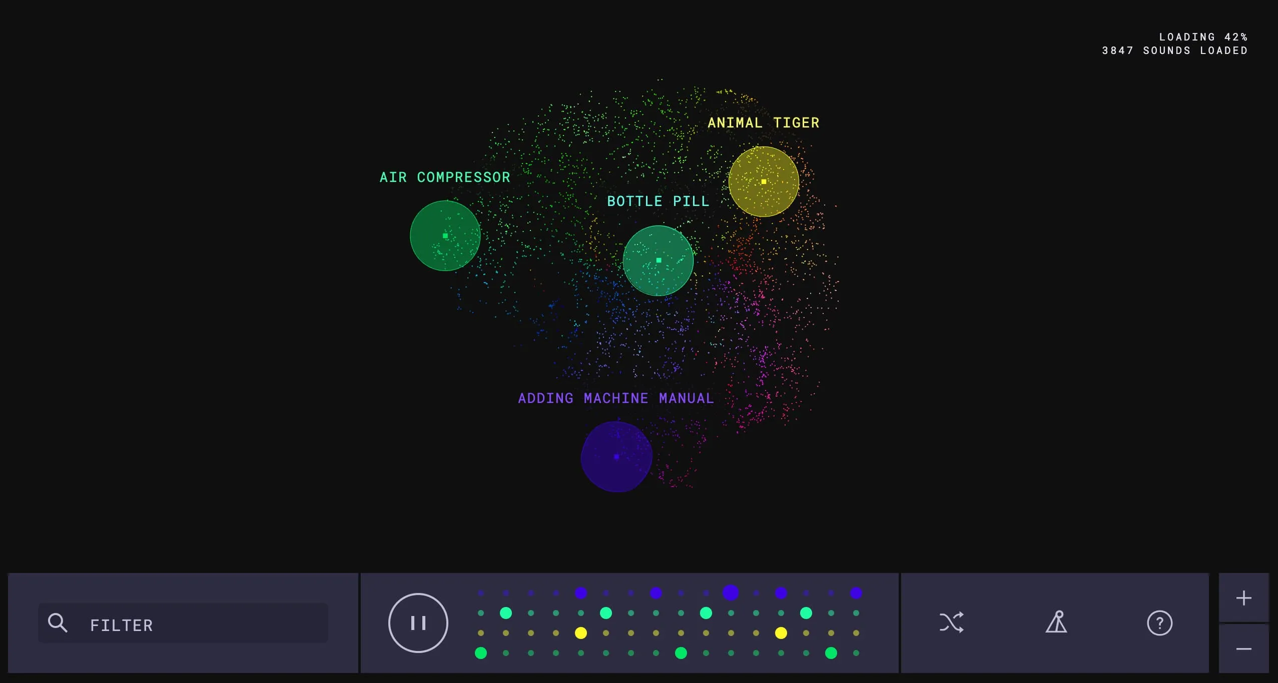 site internet infinite drum machine