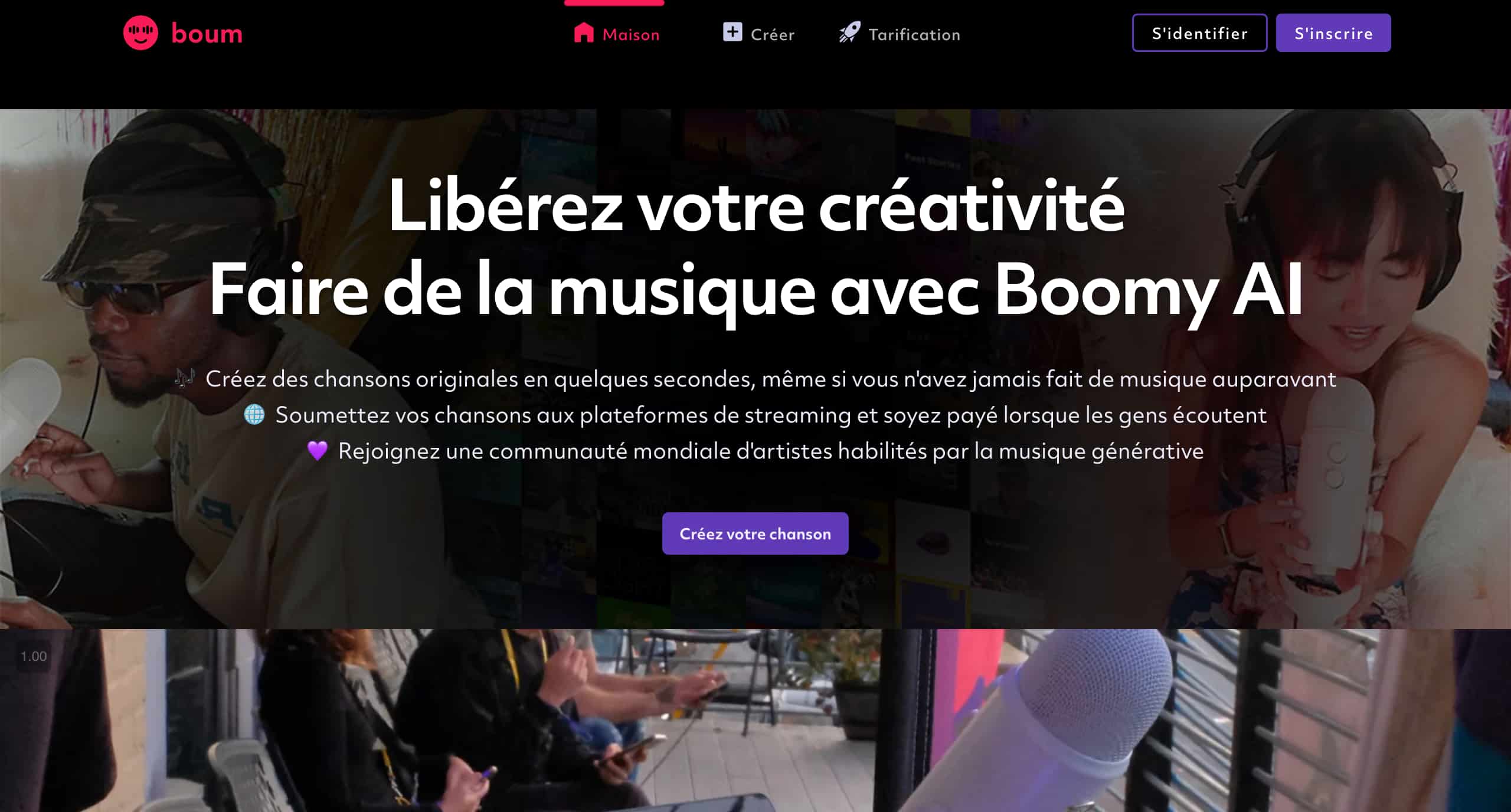 Site internet boomy