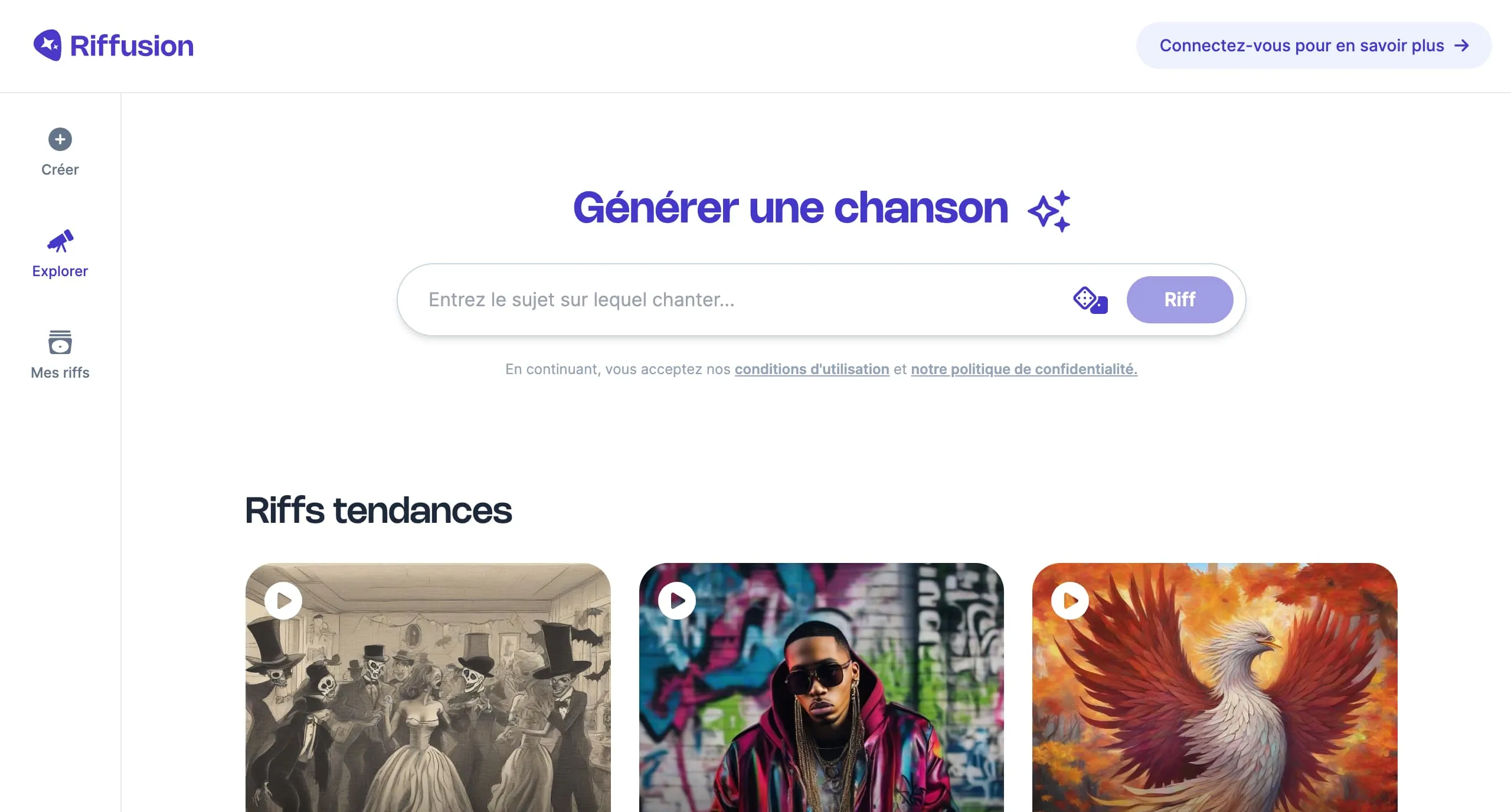 site internet riffusion