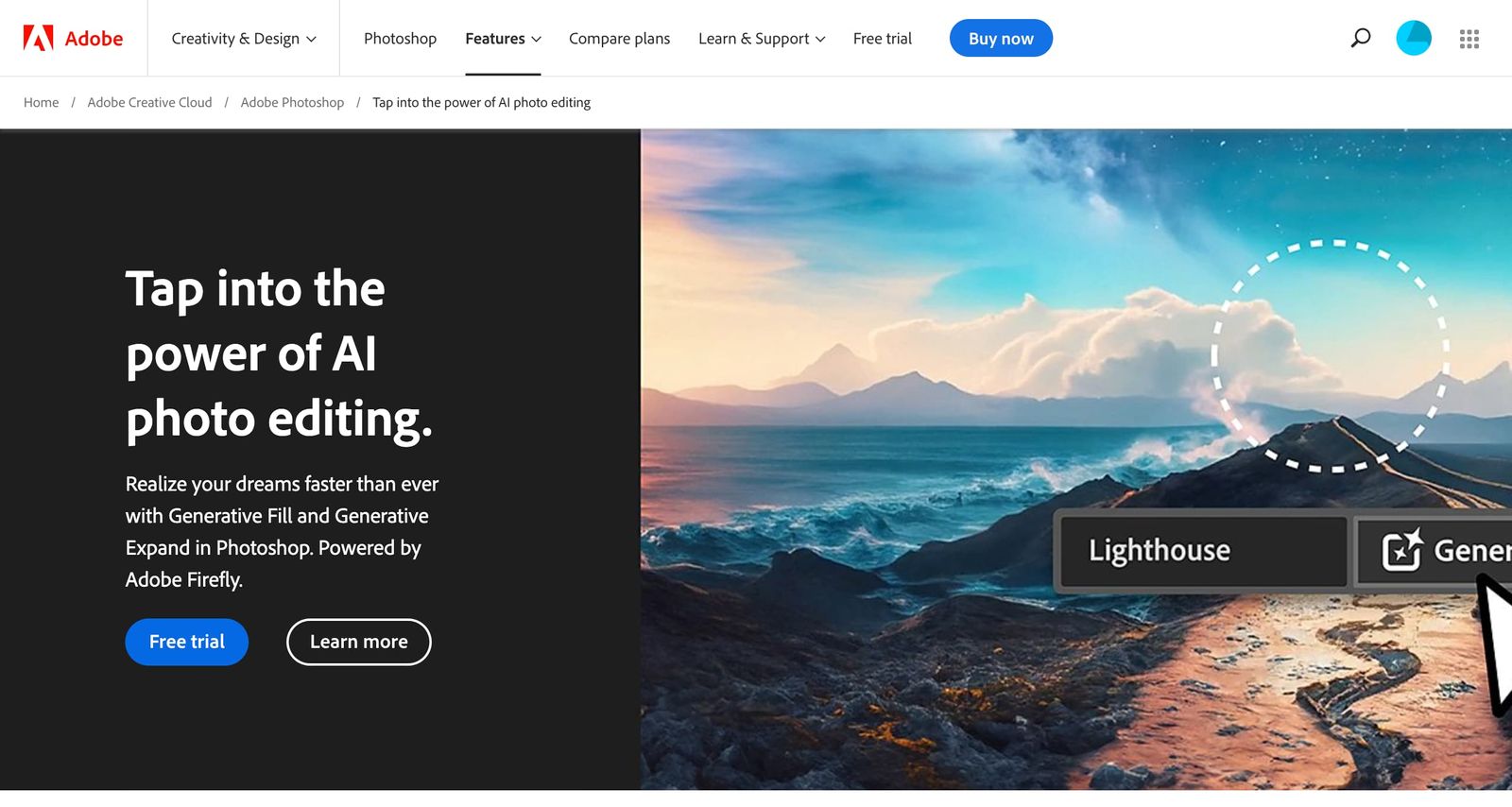 site internet photoshop