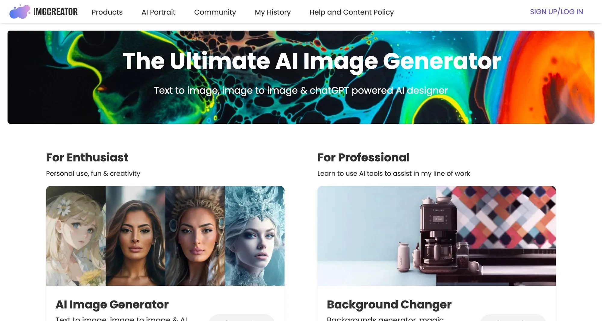 site internet imgcreator