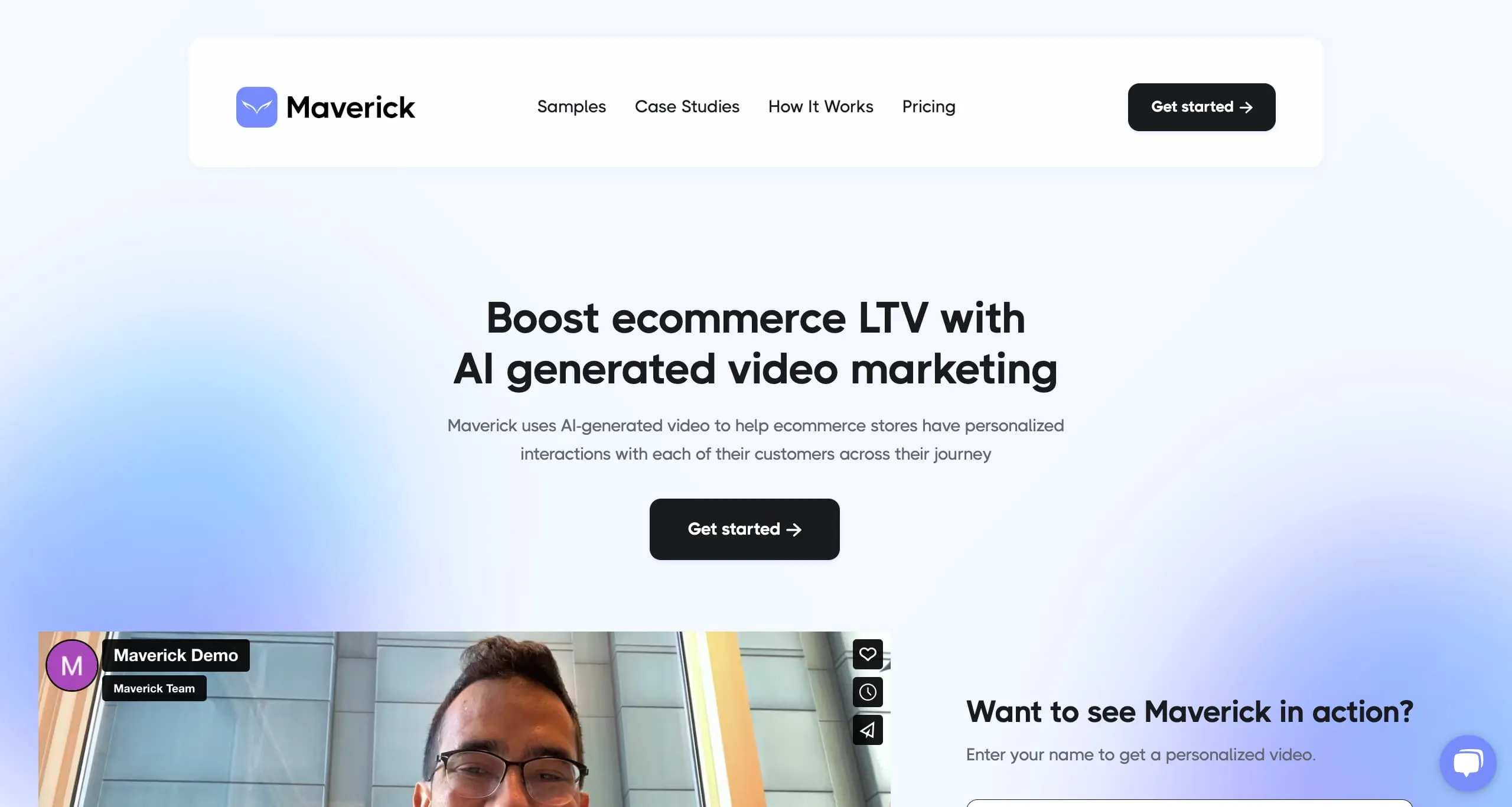 site internet maverick