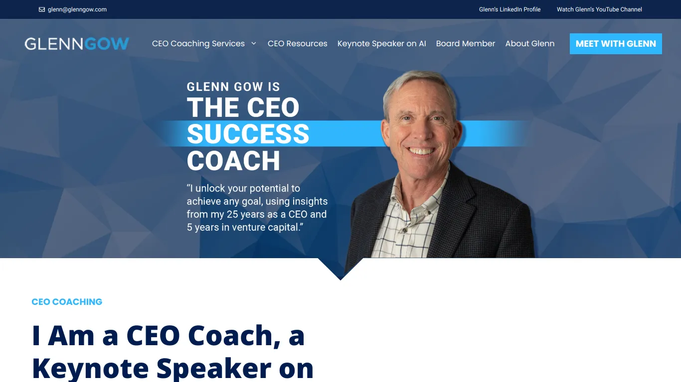 AI CEO Coach by Glenn Gow
