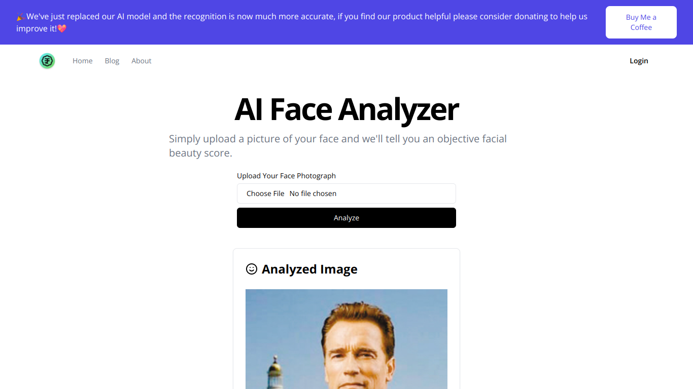 AI Face Analyzer