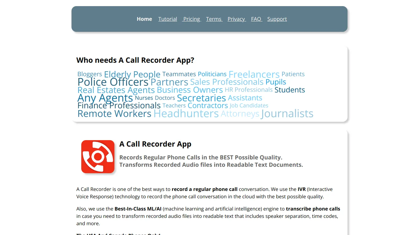 Acallrecorder