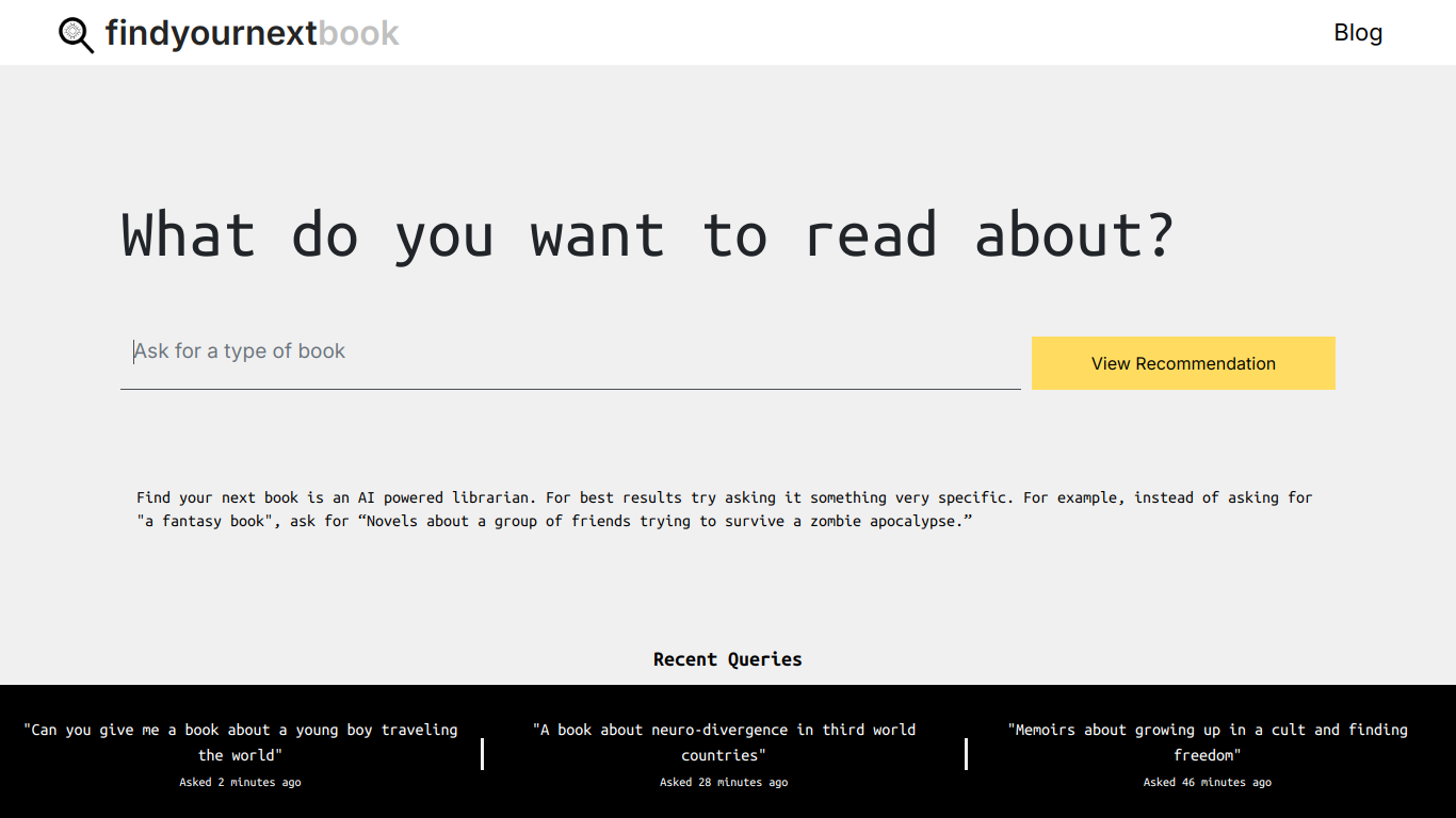 Findyournextbook