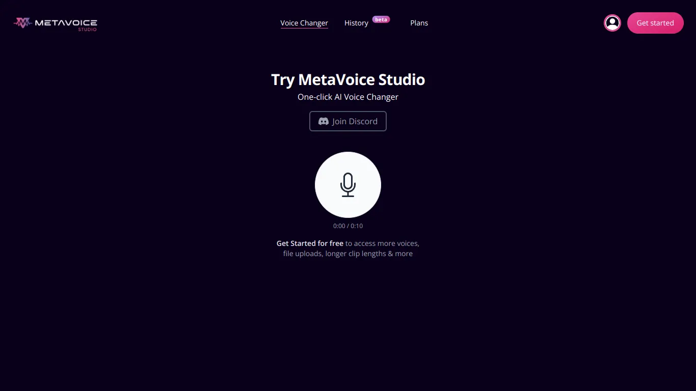 MetaVoice Studio