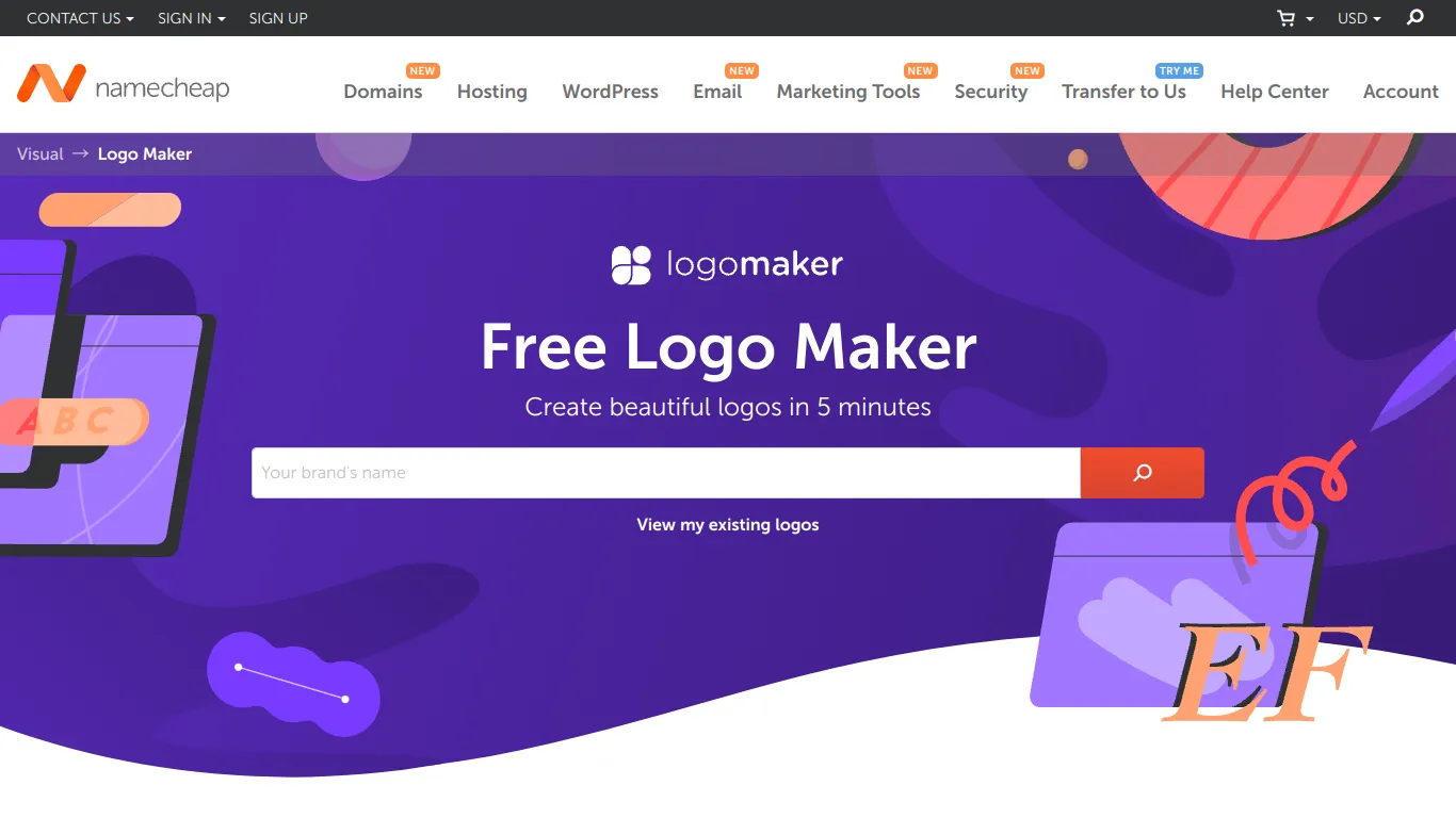 Namecheap Free Logo Maker