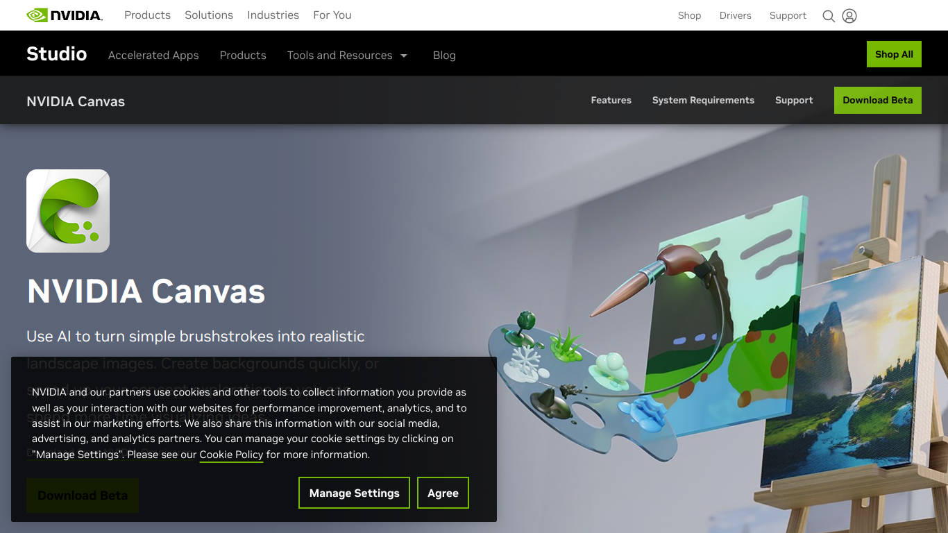 NVIDIA Canvas