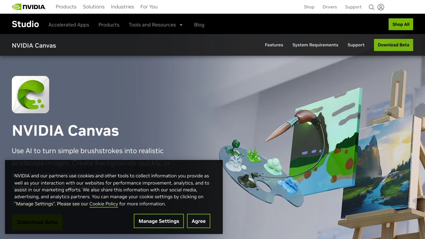NVIDIA Canvas