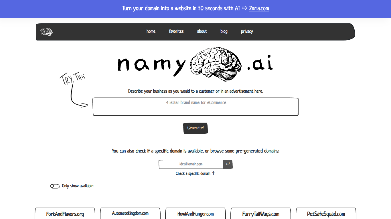 Namy AI