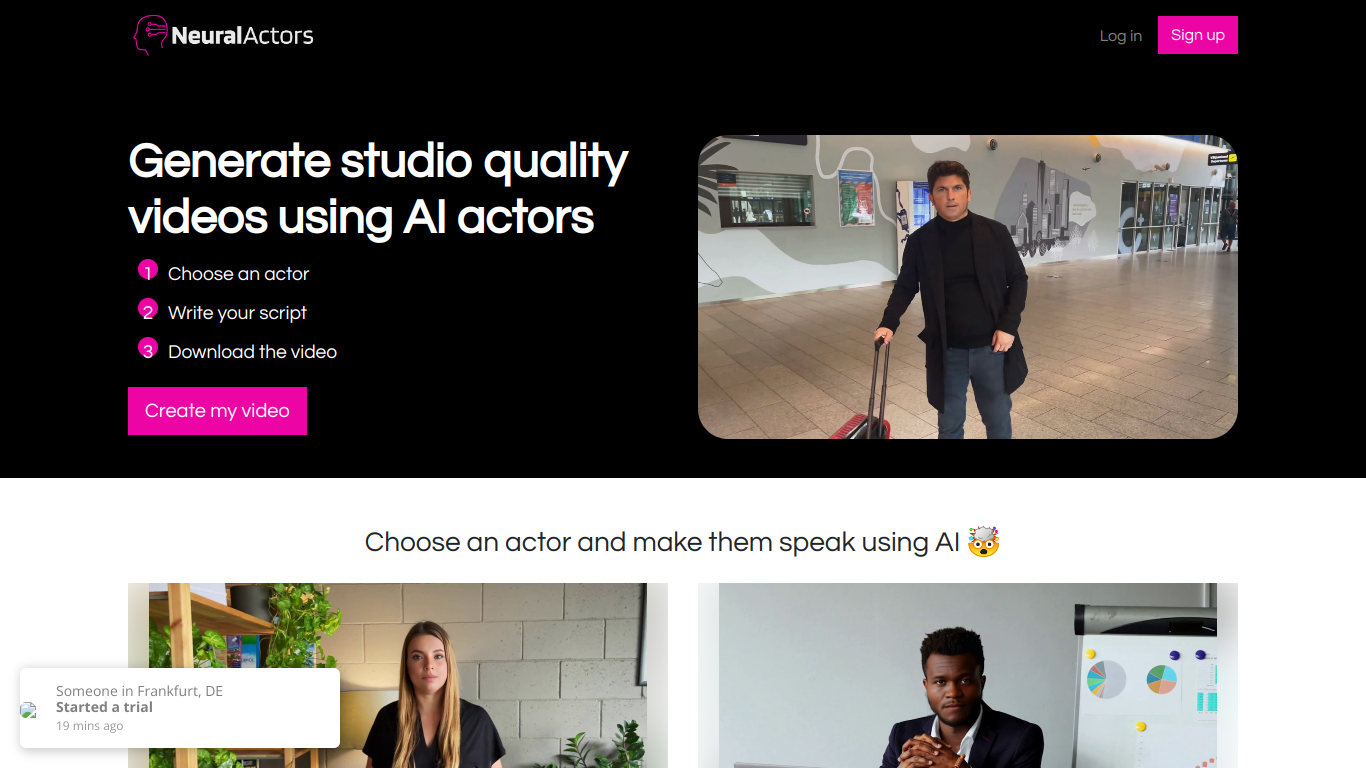 Neural Actors