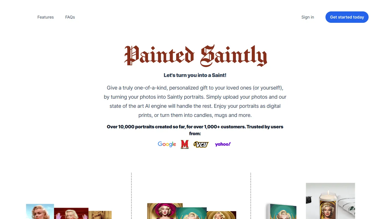 Painted Saintly