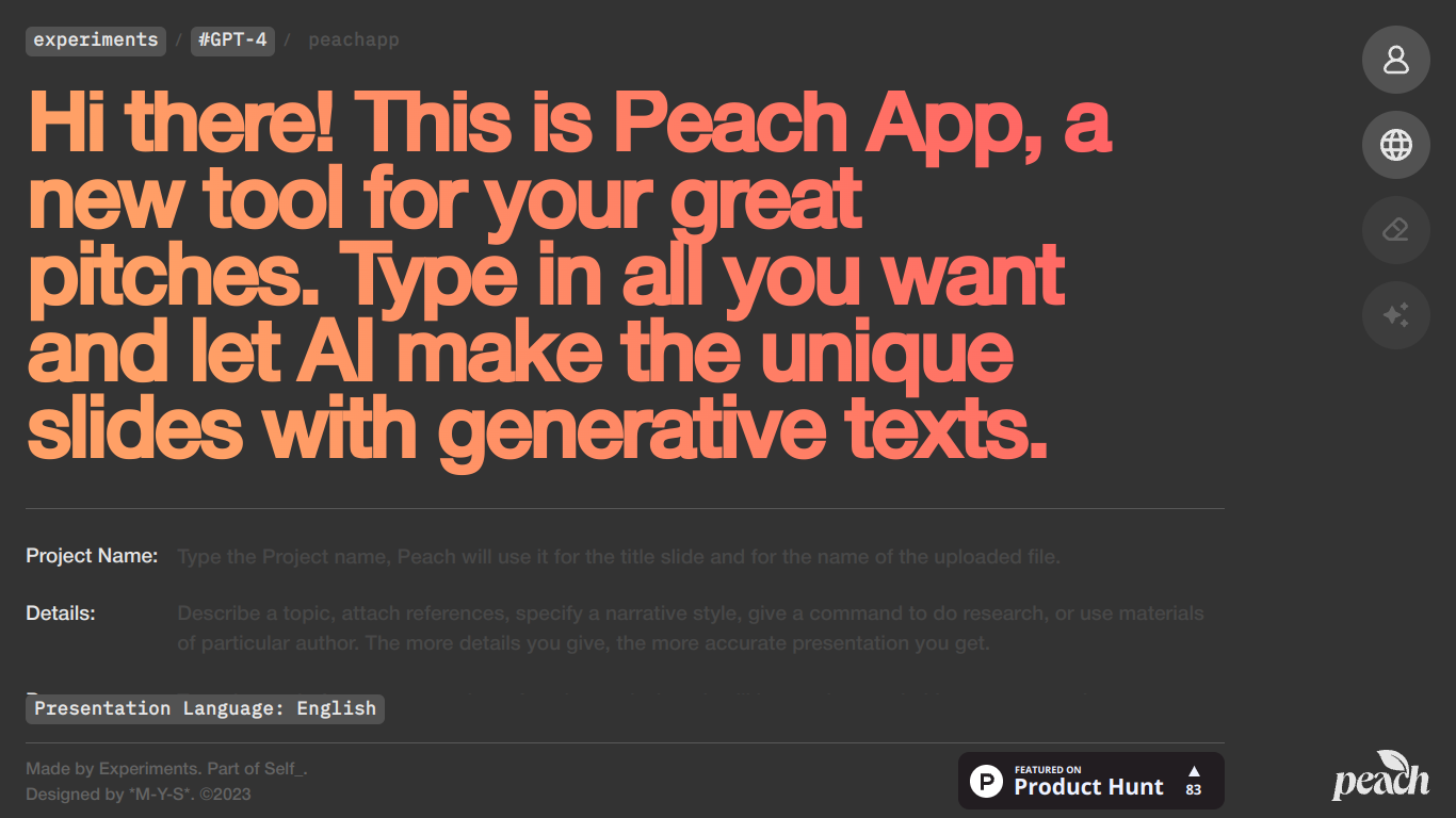 Peach App