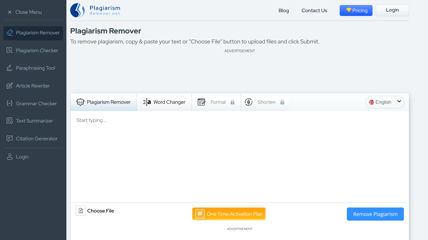 Plagiarismremover
