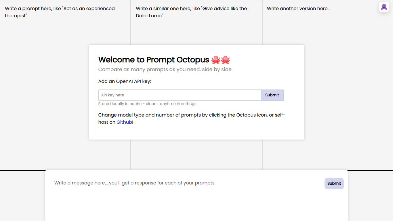 Prompt Octopus