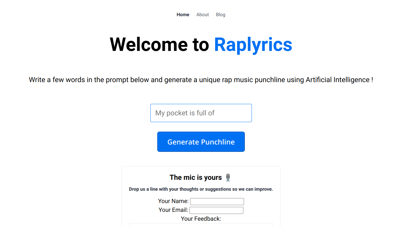Raplyrics