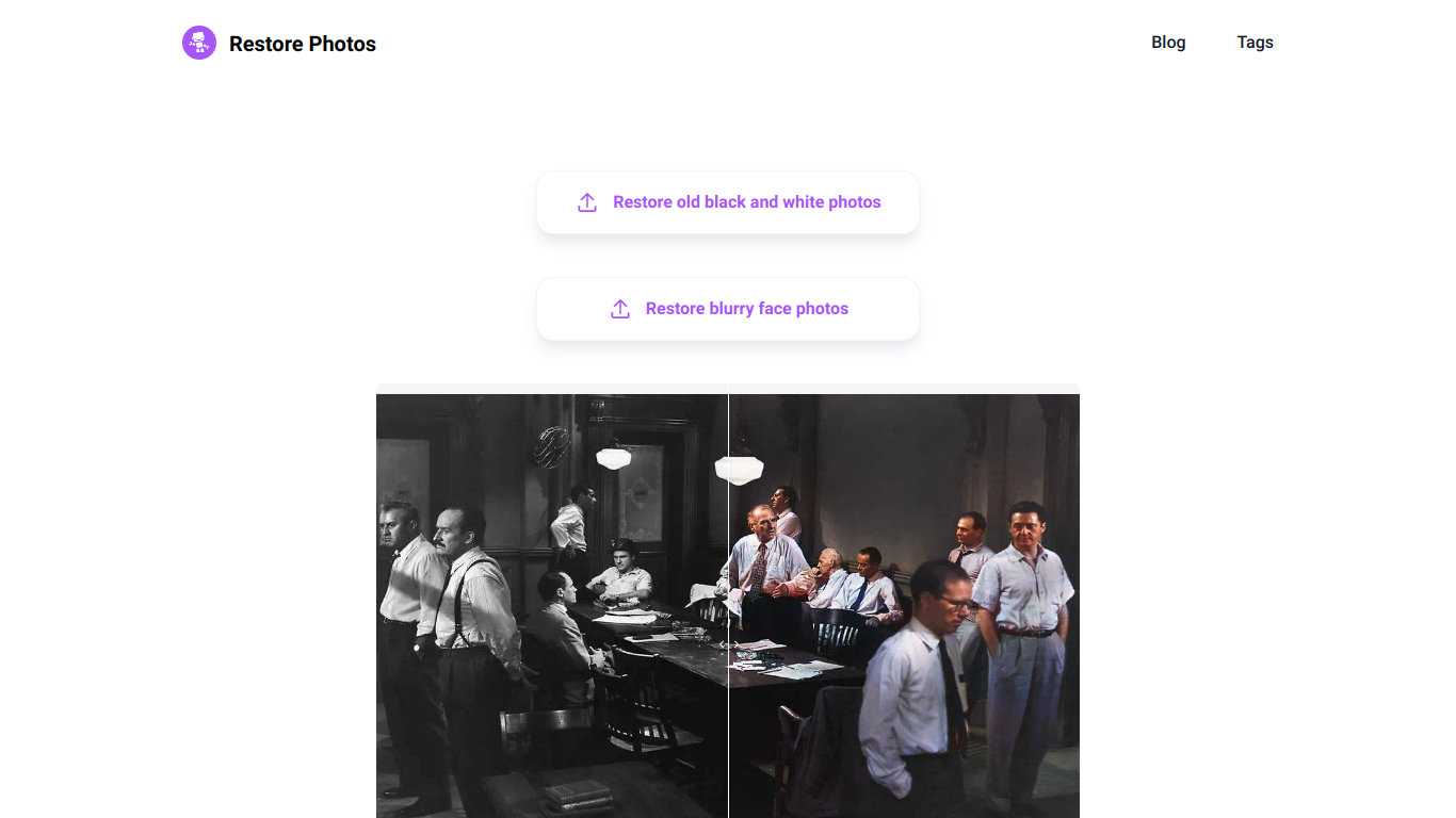 Restore Photos One