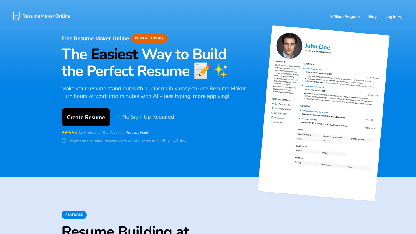 ResumeMaker