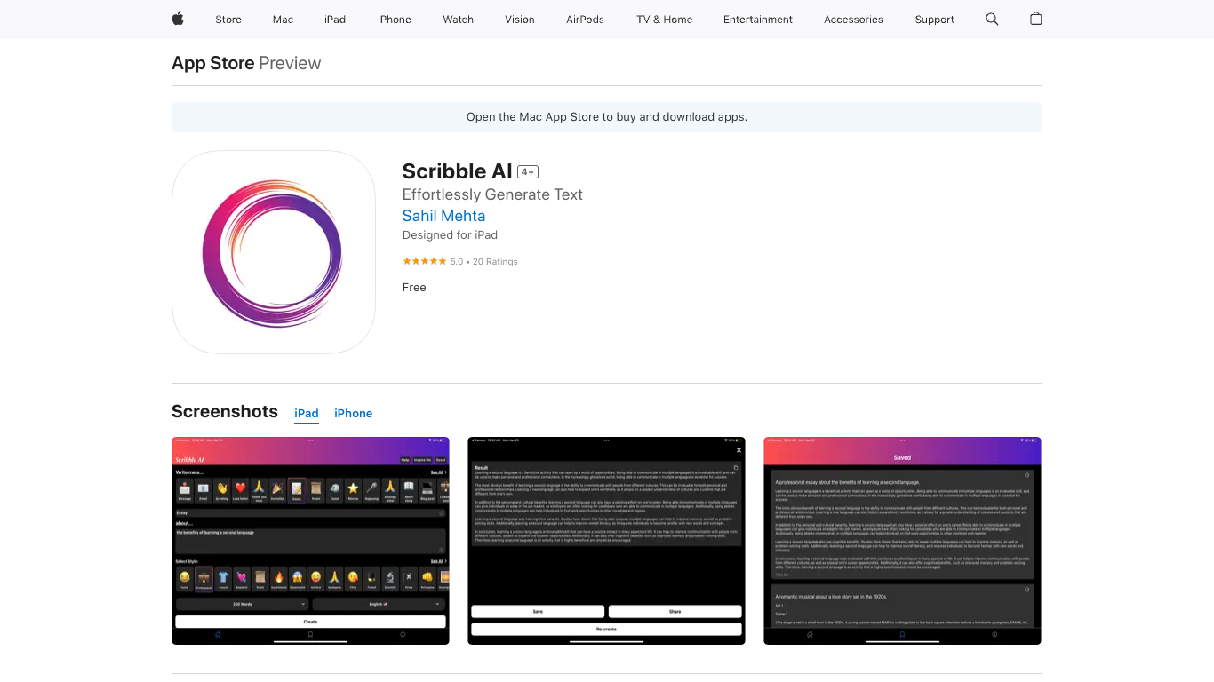 Scribble AI
