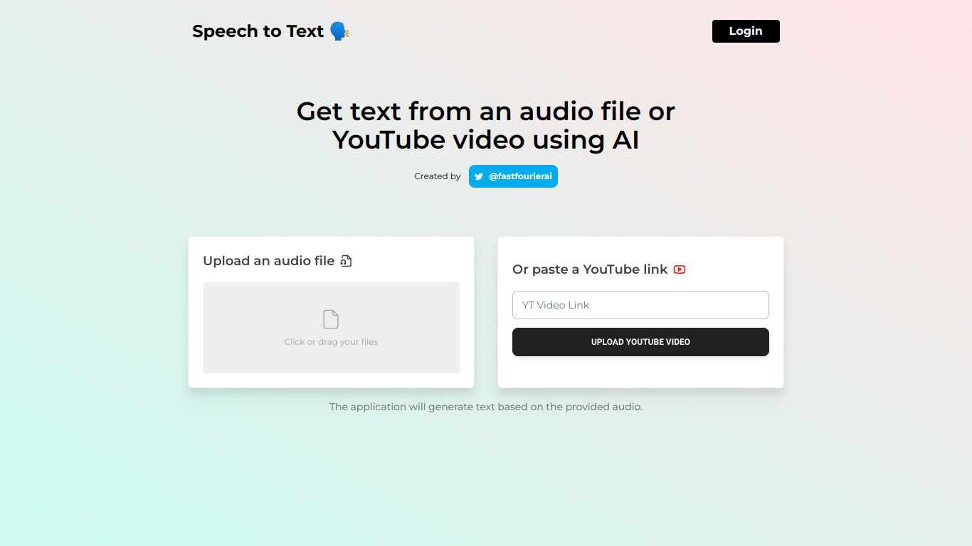 SpeechtoTextAI
