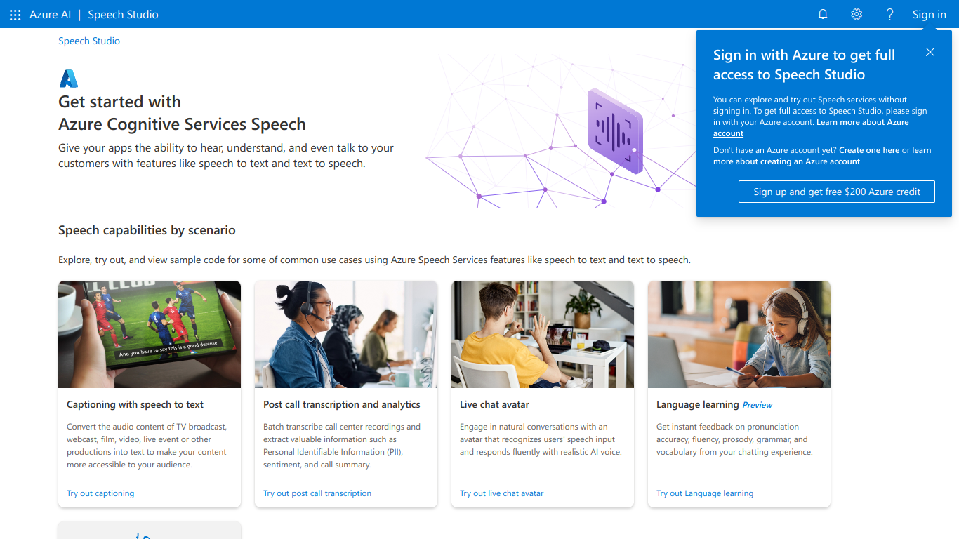 Speech Studio