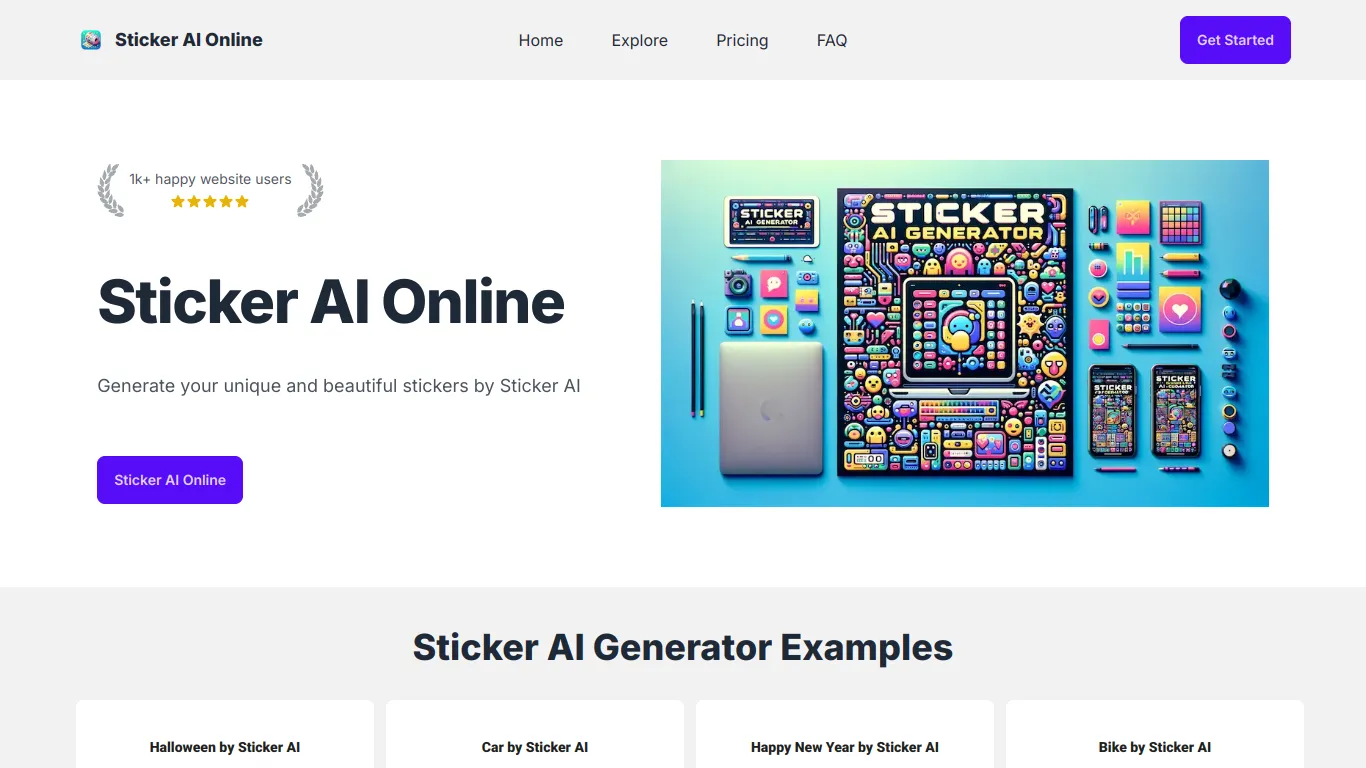 Sticker AI Online