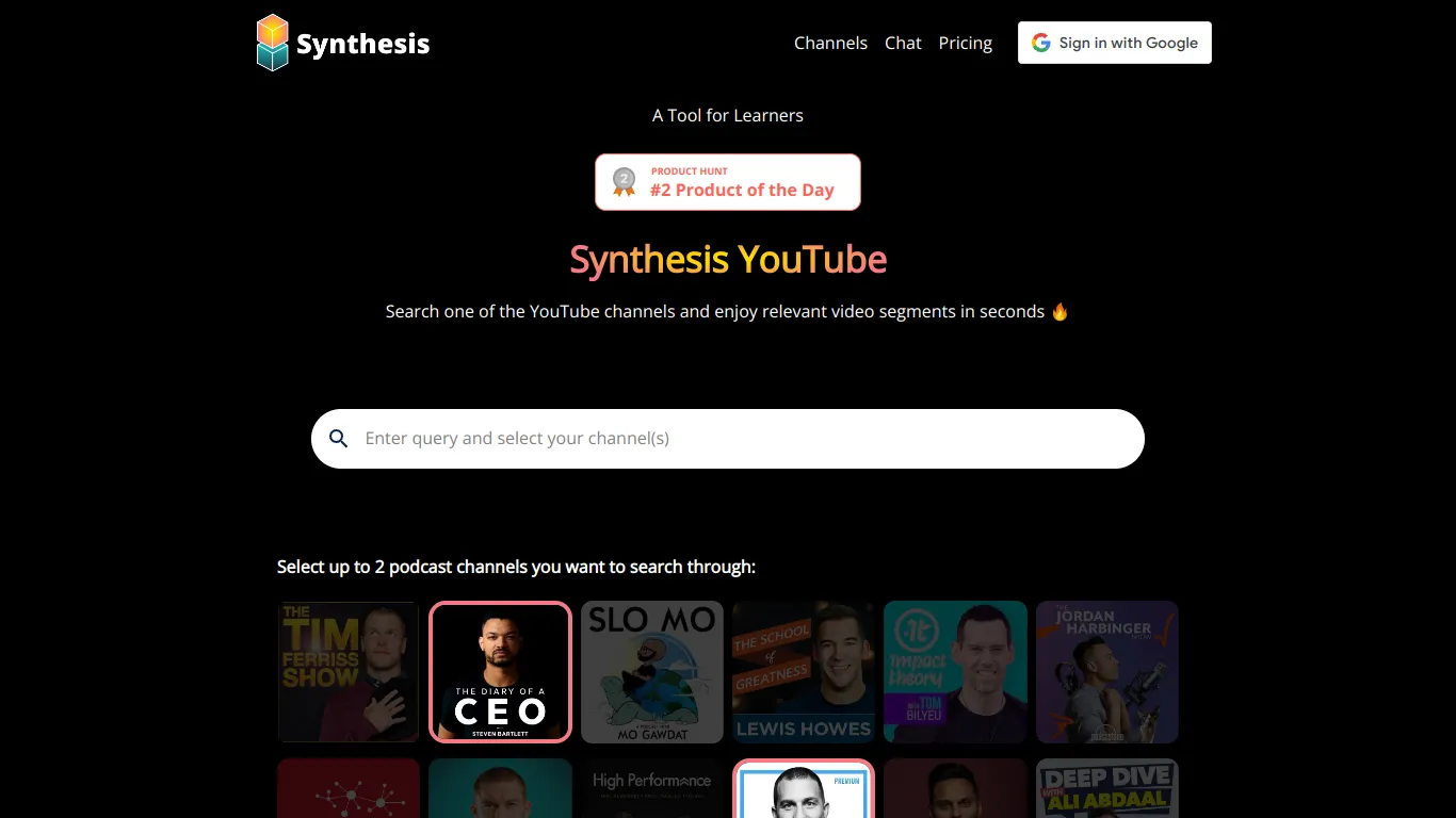 Synthesis Youtube