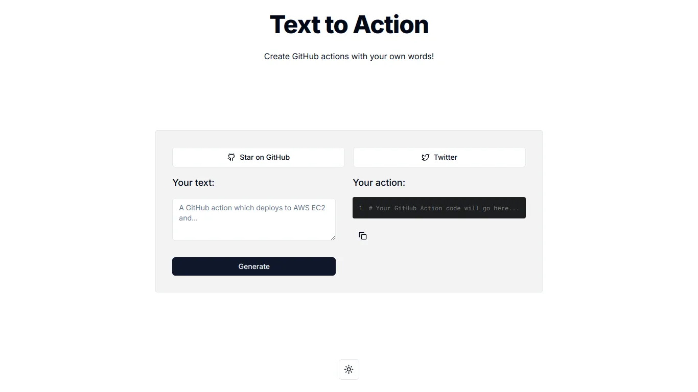 Text to Action