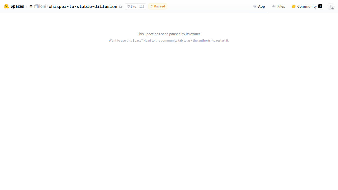 Whisper to Stable Diffusion
