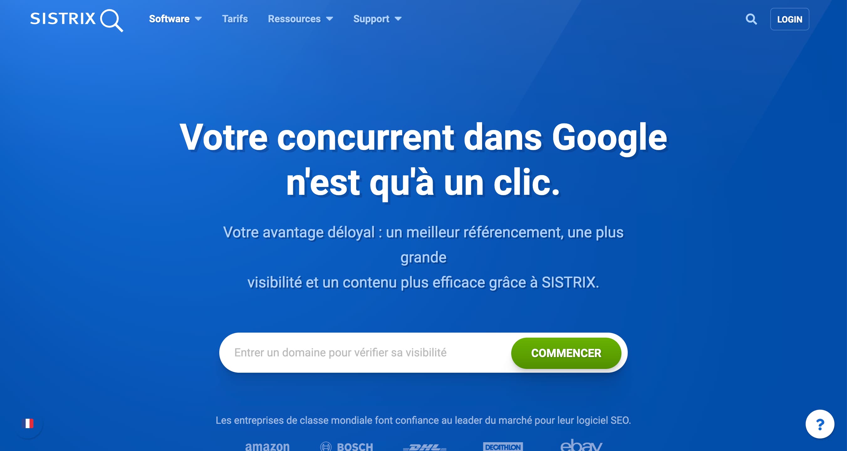 site web SISTRIX