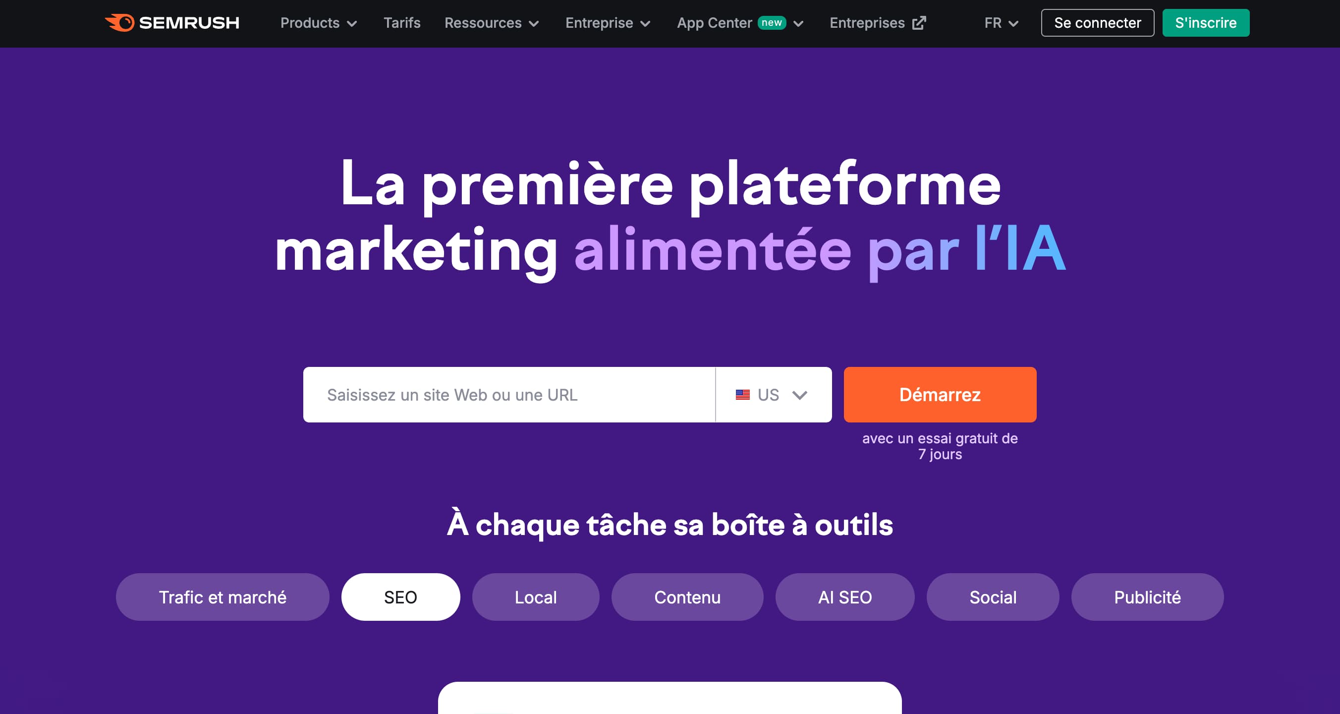 site web semrush
