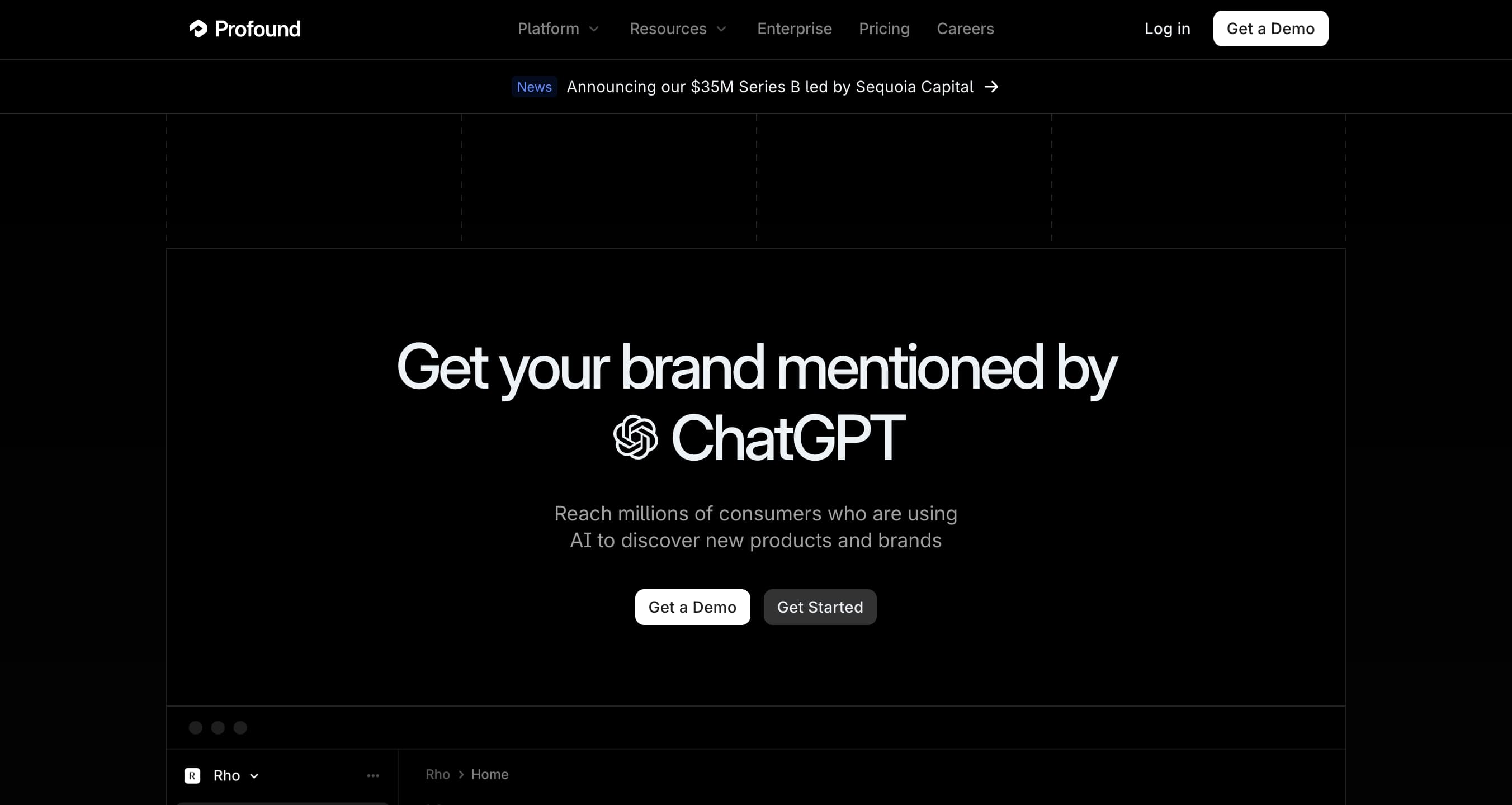 site web profound