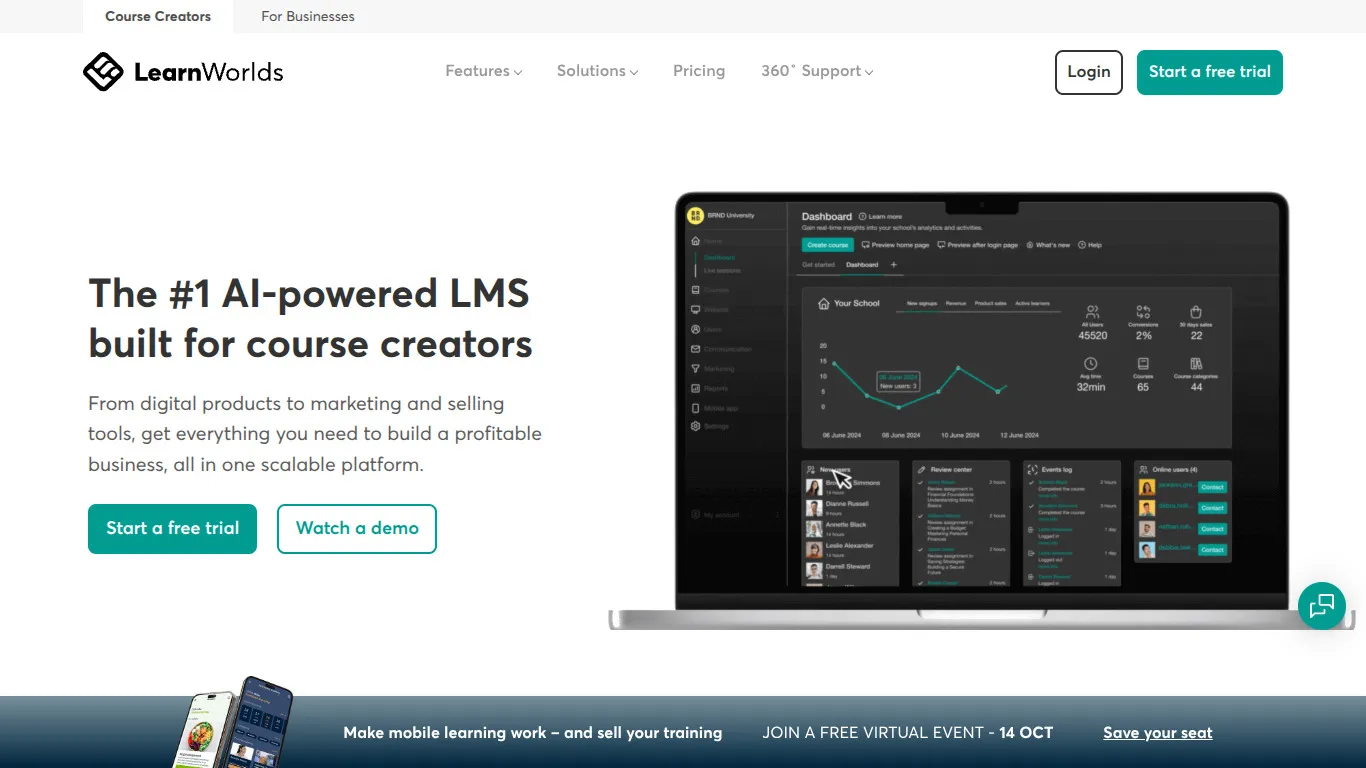 LearnWorlds