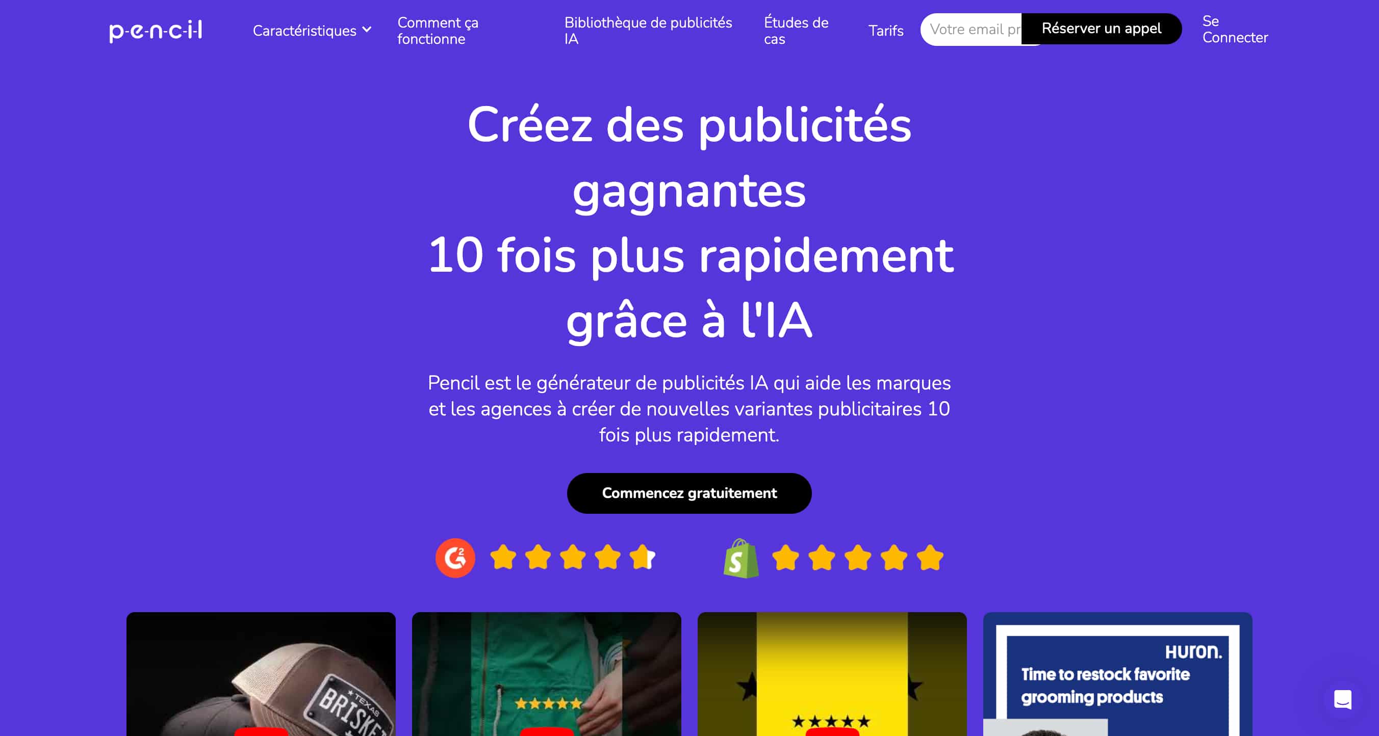 site internet AI pencil