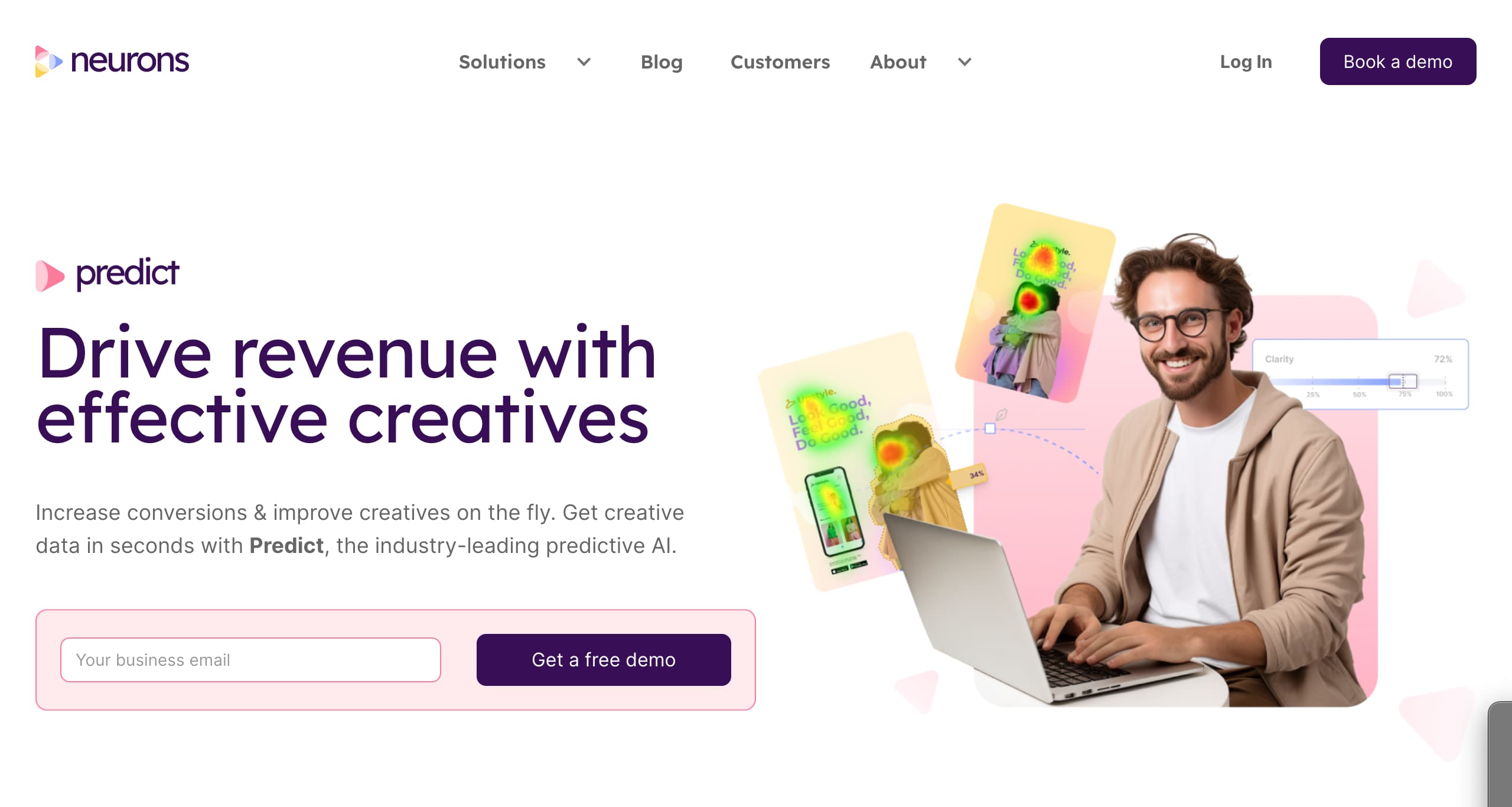 site internet predict