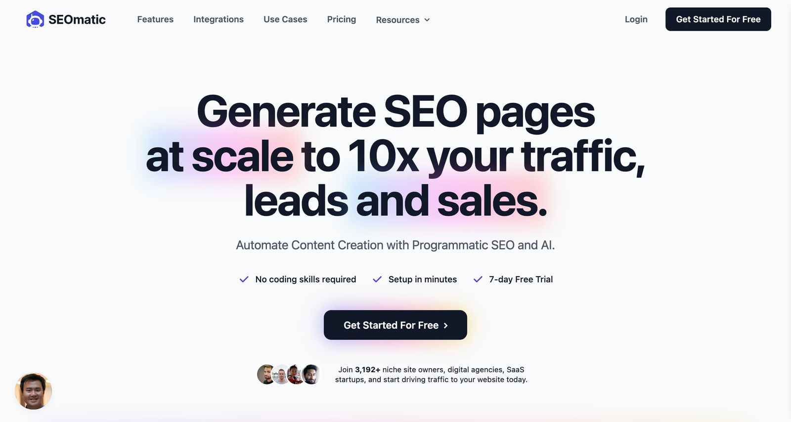 SEOmatic site internet