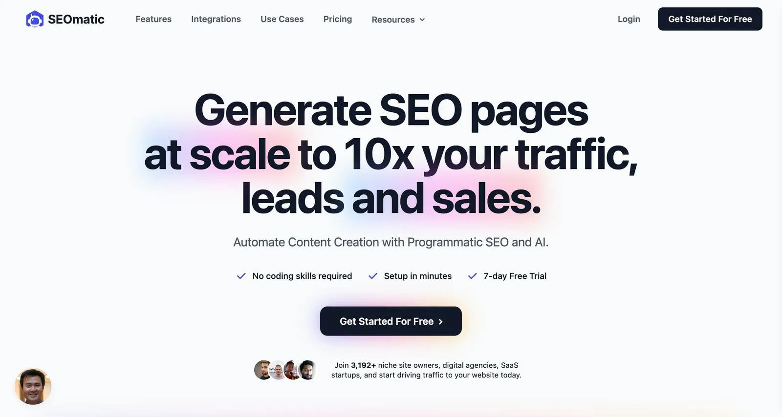 SEOmatic site internet