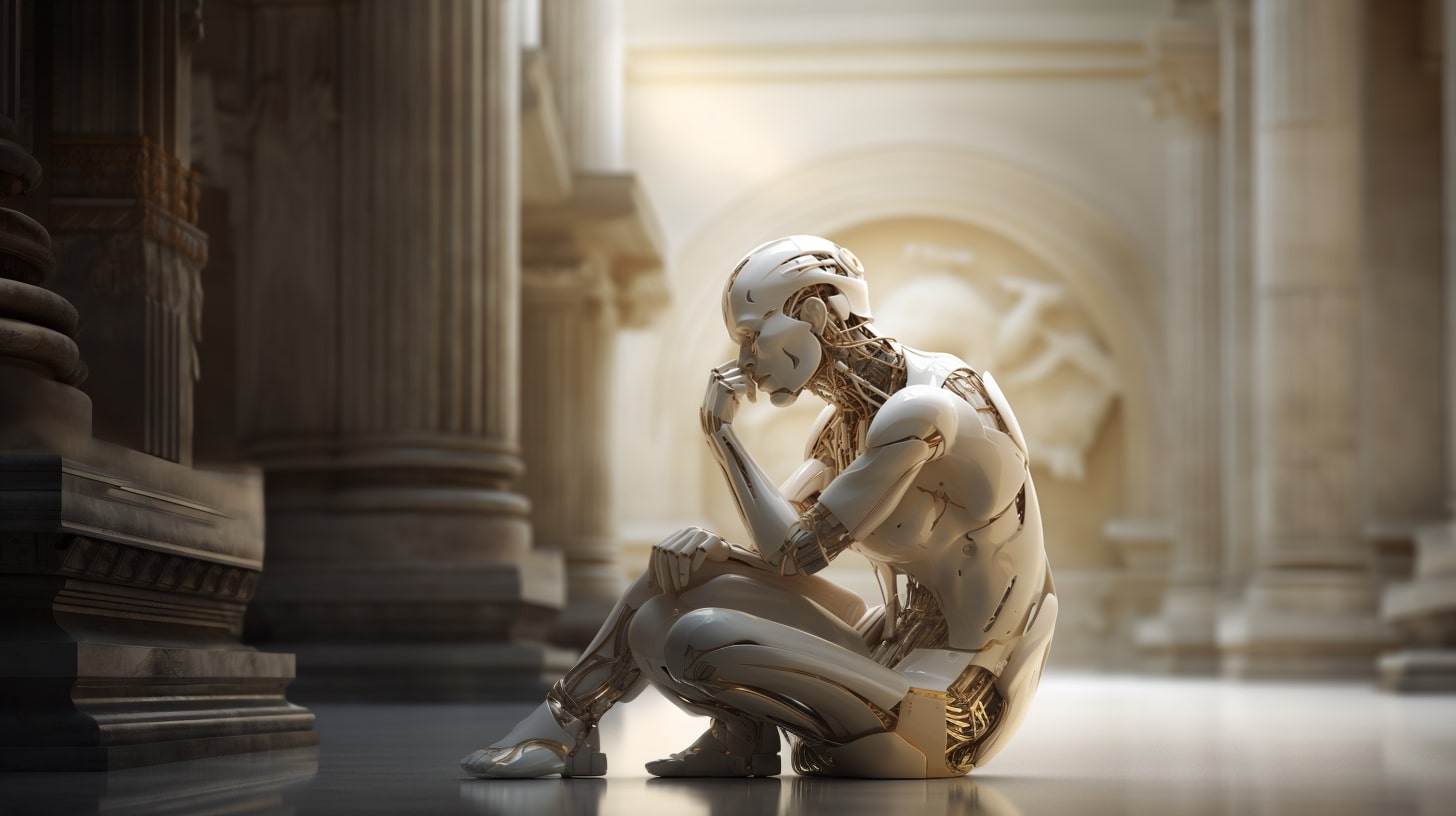 Un robot pense à son existence