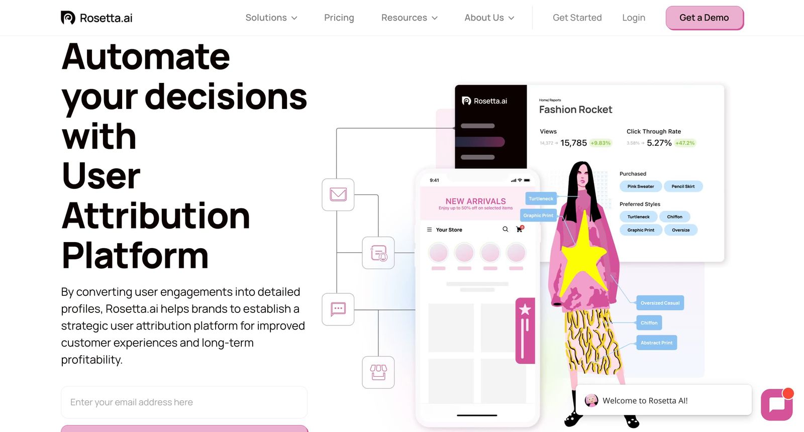 site internet Rosetta